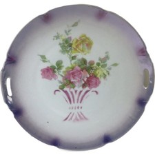 Germany Lustre Serving Bowl by Celebrate1934 German Lavender Floral Bone China picture