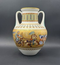 Kaiser Porzellan Egyptian Theben Vase King Tutankhamen Germany 10