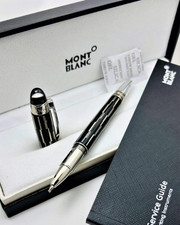 Montblanc StarWalker Mystery Black Rollerball Pen NIB New Authentic Box Gift US picture