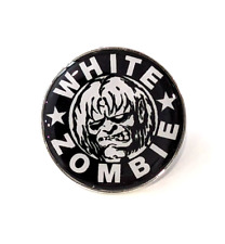 White Zombie - Heavy Metal Rock band Rob Zombie Astro Creep Brooch Enamel Pin picture