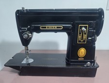 Vtg Singer Sewing Machine Model 301A Black Needs Servicing  picture