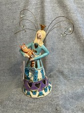 Vintage Blue Sky Signed Heather Goldminc Queen of Cats 2004 Whimsical Figurine picture