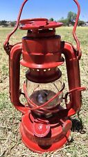 Vintage Radiance: WINGED WHEEL No.350 Red Lantern