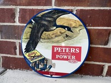 Peters Shooting Sporting Ammunition Hunting Gun Vintage Style Metal Sign picture