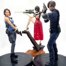 Biohazard Game Resident Evil Jill Valentine Leon AdaWong Statue PVC Figure Model picture