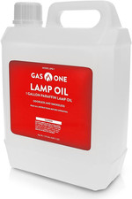 Gasone Liquid Paraffin Lamp Oil – 1 Gallon (128Oz) Clear – Odorless, Smokeless I picture