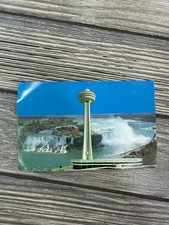 Vintage Skylon Tower Niagara Falls Canada Postcard 1964 picture