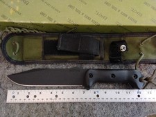 Vintage Original Becker Knife & Tool Camillus BK-7 W/ Sheath & Box Unused USA  picture