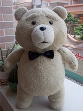 New Ted 2 Movie TED the Bear Black Bow Tie PLUSH Doll Soft Toy 18