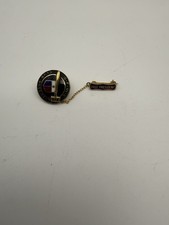 Vintage 10K Solid Gold GFWC Club President Pin & Past President Dangle Balfour picture