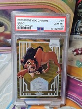 2023 Topps Disney 100 chrome Scar Gold Wave picture
