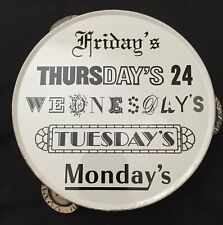 (TGI) Friday's Promotional Tambourine  picture