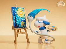 Pokemon 1/20 Scale World Figure Resin [Pumpkin] – Smeargle Special Version picture