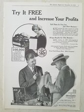 1926 antique Addressograph company Business Machines increase profit ad picture