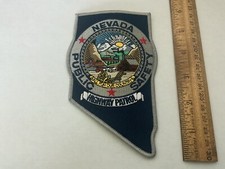 Nevada Highway Patrol collectable Patch New and Full Size picture