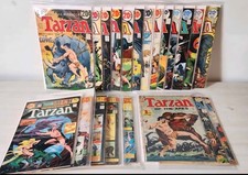 Lot Of 21 Bronze Age Tarzan Comics.  VG picture