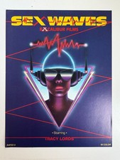 Vintage 1984 Sex Waves Tracy Lords Excalibur Films Adult Movie Promo Sales Sheet picture