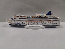 Norwegian Cruise Line Gem Resin Ship Model NCL 10.5