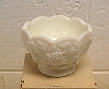 Vintage Milk Glass Westmoreland  Grape Footed Open Sugar Bowl picture