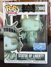 Funko Pop Icons: STATUE OF LIB ERTY #100 FAO Schwartz Exclusive w/Protector picture