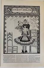 Vintage 1920s Spain Travel Ad picture