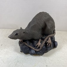 Vintage L J LIFF TAKE ONE Rat Light Up Plastic Halloween Prop Illuminated *READ* picture