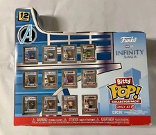 Funko Bitty Pop Marvel Infinity Saga Collectible Figures 12pc Set New In Box picture