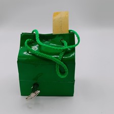 Unique Music Box Green Gift Bag Irish Lullaby Leprechaun St. Patrick Day Song picture