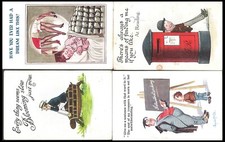 GB 1900'S FOUR EARLY CARTOON POSTCARDS (U) (REF:H1244) picture