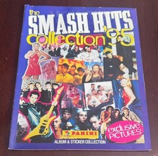1995 Panini Smash Hits 100% Complete Sticker Album Nirvana Snoop Oasis Green Day picture