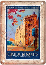 Vintage COMMARMOND P Château de Nantes 1920 Travel Poster Retro Look Sign T2056 picture