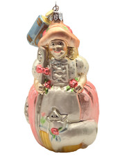 Dept 56 Little Bo Peep Blown Glass Paint Ornament 6.5