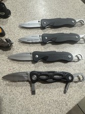 leatherman crater c33 Knife 4 Piece Lot  picture