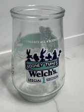VTG Welch's Looney Toons Special Edition 1 Jelly Jar Cup Bugs Bunny Baseball picture
