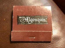 Historic Hotel Algonquin, New York City, Full Unstruck Feature Matchbook picture
