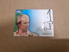 DOCTOR WHO DEFINITIVE SERIES 3 TRADING AUTOGRAPH CARD AU20 PETER DAVISON 5TH DR picture
