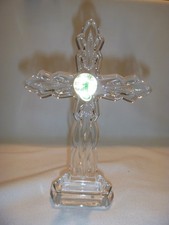 Waterford Crystal Religious Cross, NIB, Clear, 5.5