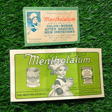 Vintage Mentholatum Medical Envelope – Antique Pharmaceutical Advertising picture