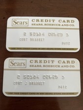 Vintage Sears Credit Charge Card SEARS ROEBUCK AND CO. Mid-Late 1970s SHIPS FREE picture