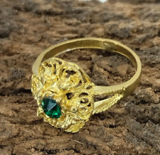 Very Stunning Ancient Bronze Roman Style-With Green Stone Amazing Very Stunning picture