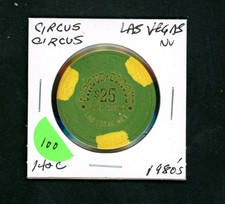 Early  $25 Circus Circus  Las Vegas, Nevada Casino Chip picture