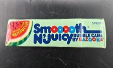 Vintage 1978 TOPPS BAZOOKA SMOOTH N JUICY BUBBLE GUM Watermelon Sealed Old Stock picture