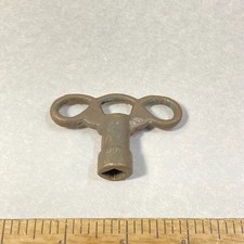 Vintage Brass Key 5/8
