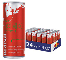 Red Bull Red Edition Watermelon Energy Drink, 8.4 Fl Oz, 24 Cans. 2-3 DAY SHIP picture