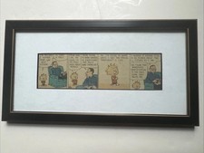 Comic Strip -Original Newspaper Clipping -Custom Framed W/ Matte  Ready 2 Hang picture
