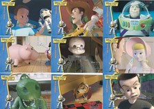 VHTF Disney Pixar Treasures Complete 150 Card Base Set Plus 2 Empty Wrappers picture