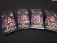 (4) Upper Deck Transformers The Movie Special Edition Trading Cards Hanger Box  picture