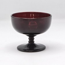 Anchor Hocking Royal Ruby Sherbet Cup 3x3.5