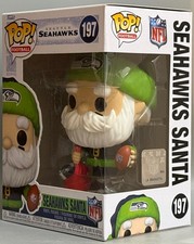 Funko Pop Seattle Seahawks Santa #197 picture