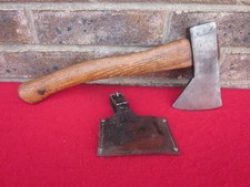 Vintage GENUINE NORLUND  Voyager Hudson Bay Hatchet & Leather Sheath. picture